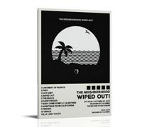 NPSFXC Wiped Out! The Neighbourhood Art mural moderne minimaliste peinture décorative imperméable facile à entretenir pour salon, chambre à coucher, arrière-plan mural pour améliorer le style20 x 30