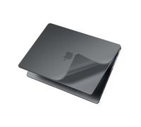 NPUOLS PP Doux Mat Coque pour MacBook Pro 14 2025-2021 M5 M4 M3 M2 M1 A3434 A3112 A3401 A3185 A2992 A2918 A2779 A2442, Légèreté Housse en Plastique + Clavier de Type EU, Noir Mat