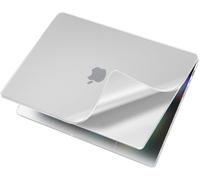 NPUOLS PP Doux Mat Coque pour MacBook Pro 14 M5 M4 M3 M2 M1 2025-2021 A3434 A3112 A3401 A3185 A2992 A2918 A2779 A2442, Légèreté Housse en Plastique + Clavier de Type EU, Blanc Mat