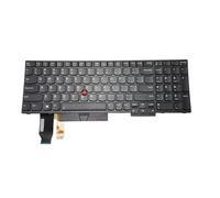 NPUOZHT Clavier rétroéclair 01YP680 pour Lenovo P52 53 P72 P73 T590 E580 Compatible 01YP760 01YP600 Faciles à remplacer