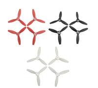 NPUOZHT Drone Parts pour 4 hélices pour Parrot Bebop 2.0 pour Drone FPV, à Lame, vis, Ventilateur(Props White 4pcs)