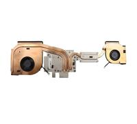 NPUOZHT Ventilateur et dissipateur Thermique CPU pour Lenovo ThinkPad P73 20QR 20QS 02DM018 CR2 N19E Faciles à remplacer