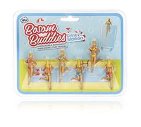 NPW Bosom Buddies Marqueurs de verre à cocktail, Small, Plastique