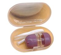 NPXUAMTJ 1 lot de coques durables et légères pour une manipulation facile des lentilles souples et rigides, a