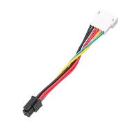 NPXUAMTJ Câble convertisseur polyvalent 6 broches vers petit 4 broches pour carte de commande de ventilateur, parfait pour les bricoleurs et les professionnels de la réparation