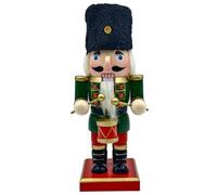 NPXUAMTJ Casse-noisettes de Noël en bois - Marionnette de soldat de Noël debout - Décorations pour table