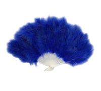 NPXUAMTJ Éventail pliable élégant à plumes pour déguisements, danses, spectacles et fêtes à thème, accessoires de fête de vacances