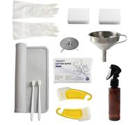 NPXUAMTJ Kit d'outils d'imprimante 3D - Outil de nettoyage de base - Grattoir à filtre - Outil pour enlever les tampons en caoutchouc - Pour imprimante 3D SLA DLP LCD