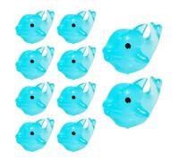 NPXUAMTJ Lot de 10 aquariums artificiels luminescents pour décoration d'aquariums de poissons