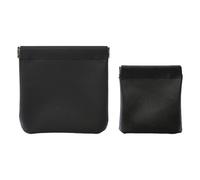 NPXUAMTJ Lot de 2 pochettes catapultes portables en polyuréthane robuste pour collectionneurs, Noir de haute qualité, J