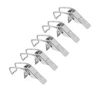 NPXUAMTJ Lot de 5 barils de verrouillage pour aspirateur convivial en acier inoxydable texture pour plusieurs capacités