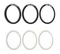 NPXUAMTJ Lot de 6 entretoises de pédalier en alliage d'aluminium pour vélo