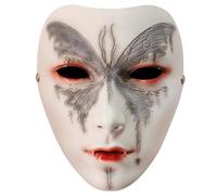NPXUAMTJ Mascarade peint beauté cosplay fête esthétique mécanique visage complet pour femmes hommes cosplay