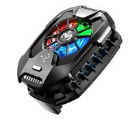 NPXUAMTJ Réduction rapide de la température - Ventilateur à faible bruit - Refroidissement rapide avec lumières colorées pour un jeu sans restriction