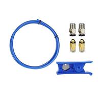 NPXUAMTJ Tuyau PTFE 1M 1 75 mm Filaments PC4-M10 & KJH04-M6 Coupe-tube pour raccord pneumatique 78 mm ; Tuyau PTFE 1 mètre/39 4 pouces de longueur
