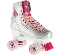 Nq14198 Argent/Rose Taille. 35 Patins À Roulettes Nils Extreme