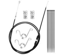 NQEUEPN 190,5cm Kit de Câble d'Accélérateur, avec Ressorts Butées de Câble et Attaches Zippées pour Moteur VM22 VM24 Predator 212cc 196cc 6,5hp GX160 GX200 Manco American Sportworks Kart Mini-Moto