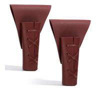 NQEUEPN 2 Étui à Dague, Fourreau Ceinture Style Médiéval (Claret)