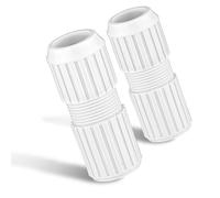 NQEUEPN 2 Remplacement Serrures Came pour Poteau Piscine, Serrure Poteau Télescopique Piscine Blanche Pièces Poteau Piscine Serrure à Came de Poteau D'extension Universelle pour Réparation Fixation