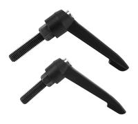 NQEUEPN 2pcs Siège de Vélo d'exercice et Guidon Poignées de Réglage Coulissantes, Poignée en L en Alliage Pièces de Vélo d'exercice Compatible avec Peloton Original Bike & Bike+