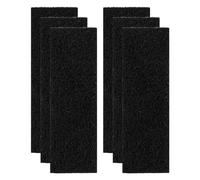 NQEUEPN 6pcs Filtres à Charbon pour Litter Robot 3, Filtres à Charbon Actif Filtres pour Bac à Litière Remplacement des Filtres de Bac à Litière pour Chat Compatibles avec Litter Robot 3 (Noir)