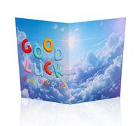 NQEUEPN Carte Adieu Collègue, 44x28cm Carte de Départ Collègue avec Enveloppe Papier Retraite Carte de Bonne Chance Carte Cadeau d'Adieu Carte Adieu pour Femme et Homme (Style C)