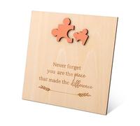 NQEUEPN Carte de Voux Adieu, 13x13cm Carte Adieu Carte de Départ Amusante Carte de Départ à la Retraite Carte Cadeau Adieu avec Support Cadeau de Départ pour un Nouvel Emploi Femme Homme Collègue