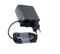 NQILGDOH Accessoires Adaptateur Chargeur. Compatible for Roborock H6 H7. Aspirateur À Main sans Fil 25,6 V 0,8 A Adaptateur Secteur BTC03RR Prise UE/US Pièces(Black-EU)