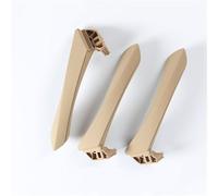 Nqimgv Poignée Porte Intérieure Pour BMW Pour Série 3 Pour E90 Pour E91 316 318 320 325 328 Poignée Porte Intérieure Voiture Panneau Intérieur Tirez Garniture Couverture RHD LHD(LHD6pcs-beige)