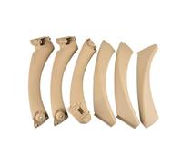 Nqimgv Poignée Porte Intérieure Pour BMW Pour Série 3 Pour E90 Pour E91 318 320 325 328 330 335 2004-2012 Panneau Portes Intérieures Barre Poignée Garniture Traction Poignées Porte(Beige set)