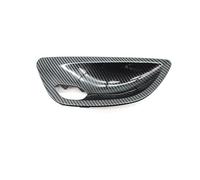 Nqimgv Poignée Porte Intérieure Pour BMW Pour Série 5 Pour F10 Pour F11 520i 523i 525i 2010-2017 Panneau Porte Intérieur Fibre Carbone Poignée D'ouverture Garniture Couvercle Bol(Left 1PC)