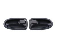 Nqimgv Poignée Porte Intérieure Pour Hyundai Pour Matrix 2001 2002 2003 2004 2005 2006 2007 2008 2009 2010 Voiture Poignée Porte Intérieure Chromée Noire Poignées Porte Intérieures(Black 1 pair)
