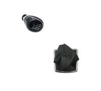 Nqimgv Pommeau Levier Vitesse Manuel À 5 vitesses Et 6 Vitesses Pour Focus 2 MK2 FL MK3 MK4 MK7 Pour MONDEO Pour KUGA GALAXY FIESTA Tête Pommeau Levier Vitesse(Black-large-6speed)