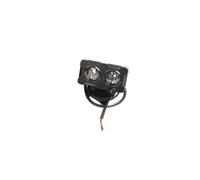 Nqimgv Pour Sherco Accessoires Moto Projecteurs Led Signal Phare Antibrouillard Double Couleur Lampes Travail 12V-80V Pour Mini Lentille Lumière Phare De Moto(Square)
