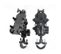Nqimgv Support GPS Moto Support GPS Universel pour Téléphone Portable De Moto Et Vélo, en Aluminium, Navigation pour, Résistant Aux Chocs, Guidon