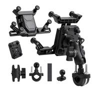 Nqimgv Support GPS Moto Support Téléphone Moto Antichoc, Adapté Longs Trajets Aux sur Routes Non Goudronnées, pour La Conduite VTT ADV M-Bike