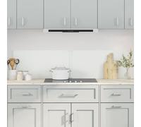 NQJIBUE Item-Kitchen Backsplashes Lot de 2 dosserets transparents en verre trempé 80 x 60 cm