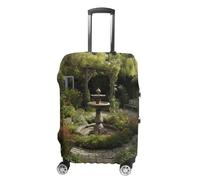 NQLYUT Housse de bagage élastique anti-rayures - Housse de valise de voyage - Il y a beaucoup de plantes - Housse de protection pour bagages pour adultes - 45,7 à 81,3 cm, Il y a beaucoup de plantes,