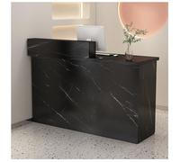 NQNFWCRJ Comptoir de Réception Multifonctionnel Comptoir de Caisse avec Tiroirs Verrouillables Petite Table de Comptoirs de Vente Au Détail Double Spacieux Imperméable(F1,39.4x19.7x41.3)