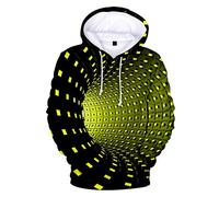 NQyIOS Sweat à capuche imprimé digital Orchid pour homme, chemise à manches longues 3D, blouse à capuche pour hommes, pelucheux, pour l'extérieur, XL
