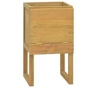 Nqyjm Armoire de Salle de Bain 41x40x75 cm Bois de Teck Solide
