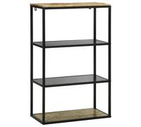 Nqyjm Bibliothèque 70x35x110 cm Bois de manguier Massif Salon