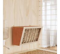 Nqyjm Cage à foin pour lapin - 37 x 18,5 x 23 cm - En sapin massif