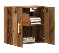Nqyjm Meuble de Rangement Suspendue avec Étagères et 2 Portes Armoire Murale Vieux Bois 60x31x60 cm Bois d'ingénierie, Muraux Placard Flottante pour Cuisine, Salon Model 2
