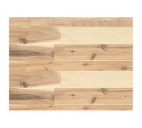 Nqyjm Plateau de Table, Dessus de Table 60x30x4 cm rectangulaire Bois Massif d'acacia pour Table Basse, Table de Bar, Table d'appoint, Poste de Travail de Cuisine Model 1