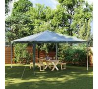 Nqyjm Tonnelle de Jardin Extérieur Tente de Réception Professionnelle 4x4 m Vert 90 g/m², Pavillon Chapiteau pour Mariage, Fêtes, Camping, événements Commerciaux