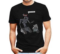 Nr I Am Yor Father Number Johnny 5 Wall E Short Circuit Men's T-Shirt