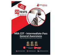 Nra Cet 12th Pass General Awareness Book 2023 (English Edition) - 20 Topic-Wise Solved Tests (National Recruitment Agency Common Eligibility Test) With Free Access To Online Tests