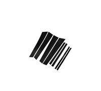 NRAAUEPO Garniture Pilier Fenêtre Porte Voiture pour Merc&edes B&ENZ Classe GLC X253 C253 350d 2016-2022 Autocollants Noirs pour Garniture de Montant de fenêtre portière Voiture