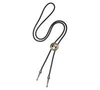 NRBMZYEN Bolo Cravate réglable Bolo Tie Rodéo Dance Cravate Faux Cuir Pendentif Collier, 1 couleur, Style 3